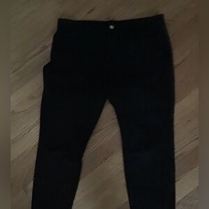 MICHAEL KOR CAPRI BLACK PANTS STRETCH SIZE 14
